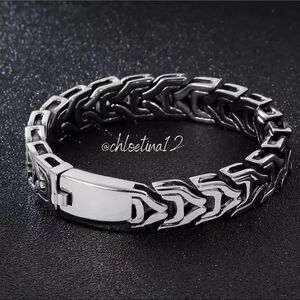 Men’s Thick Biker Chain Bracelet